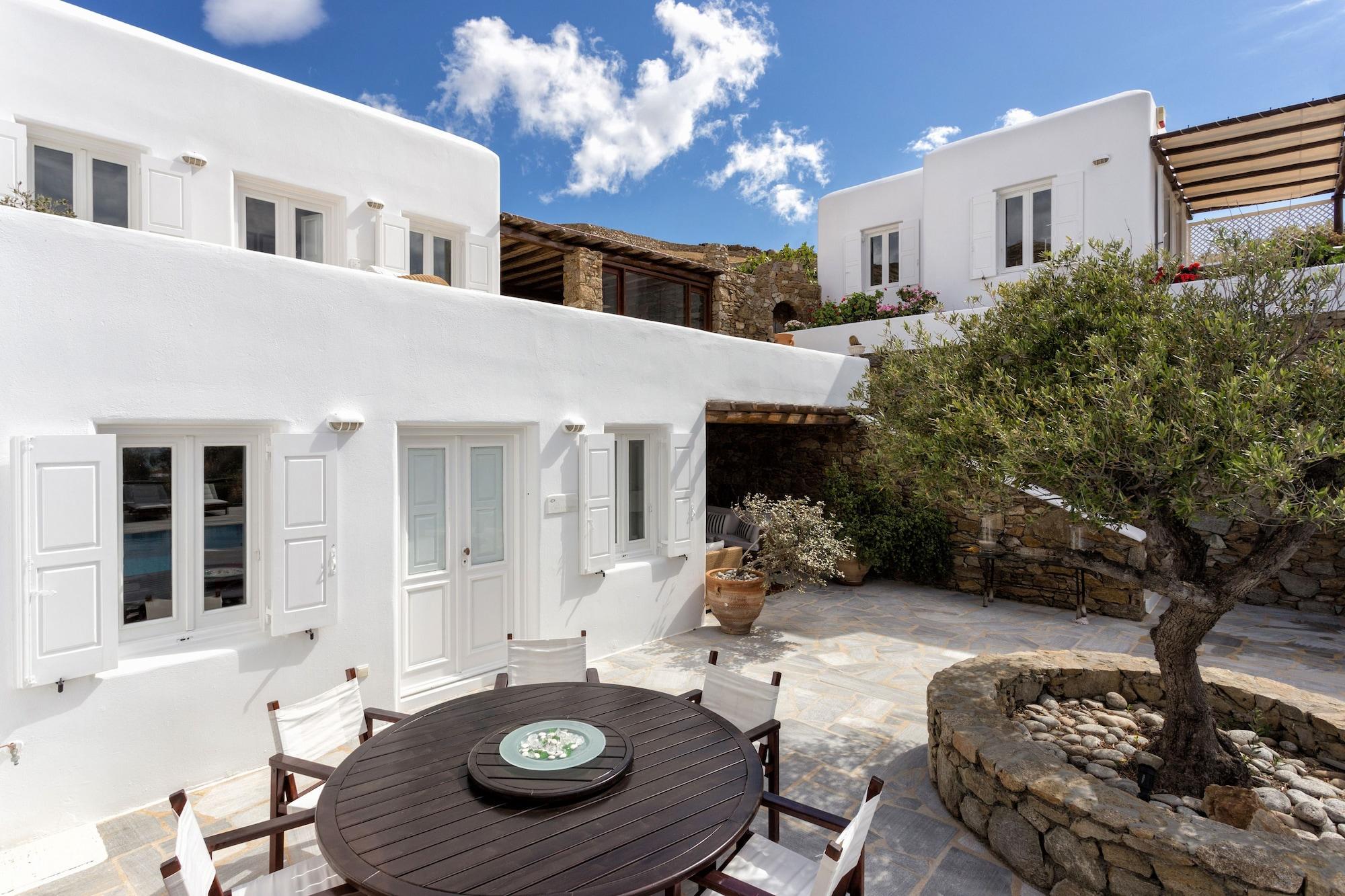 Villa Galaxy Ftelia  Екстериор снимка