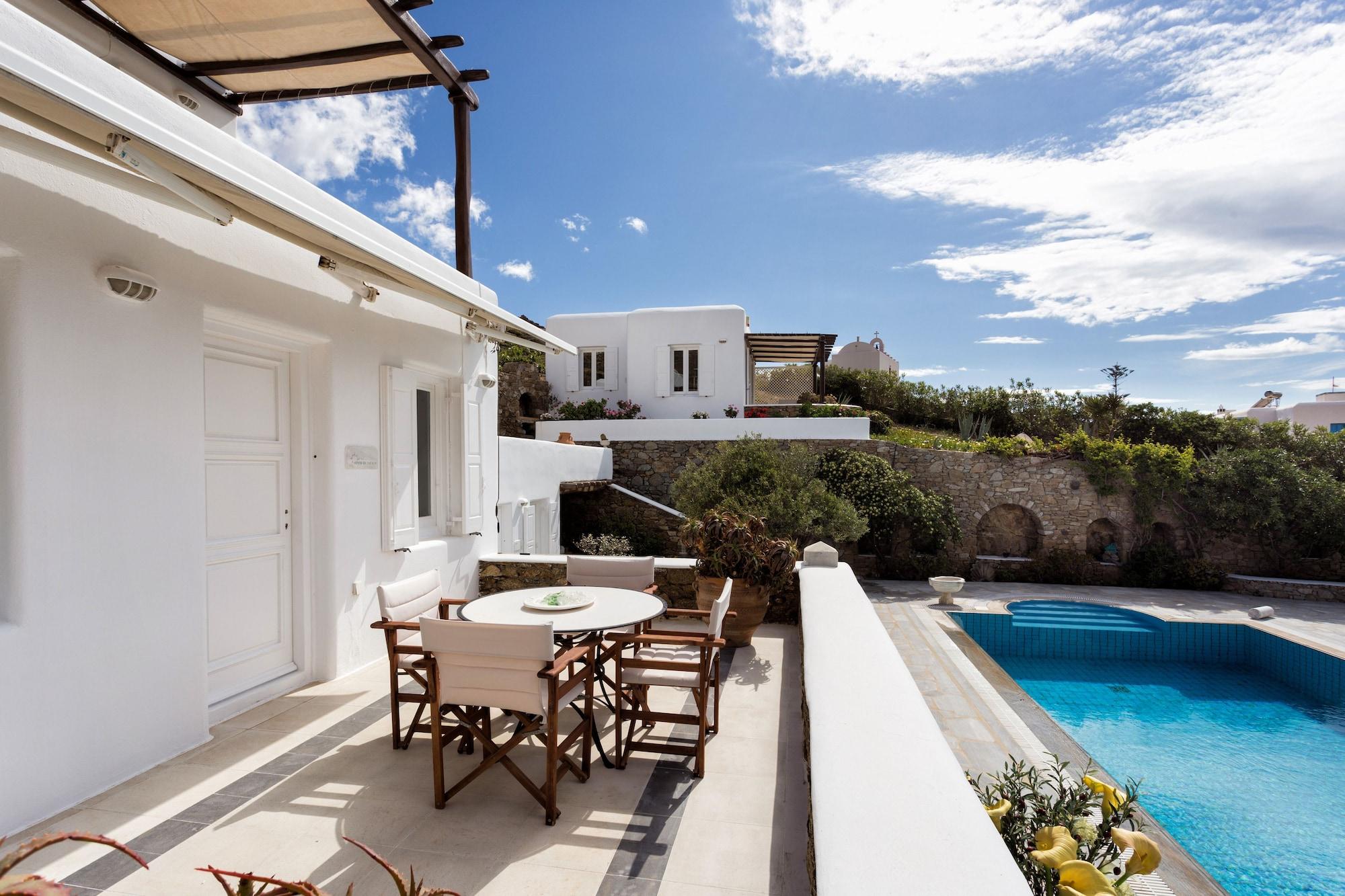 Villa Galaxy Ftelia  Екстериор снимка