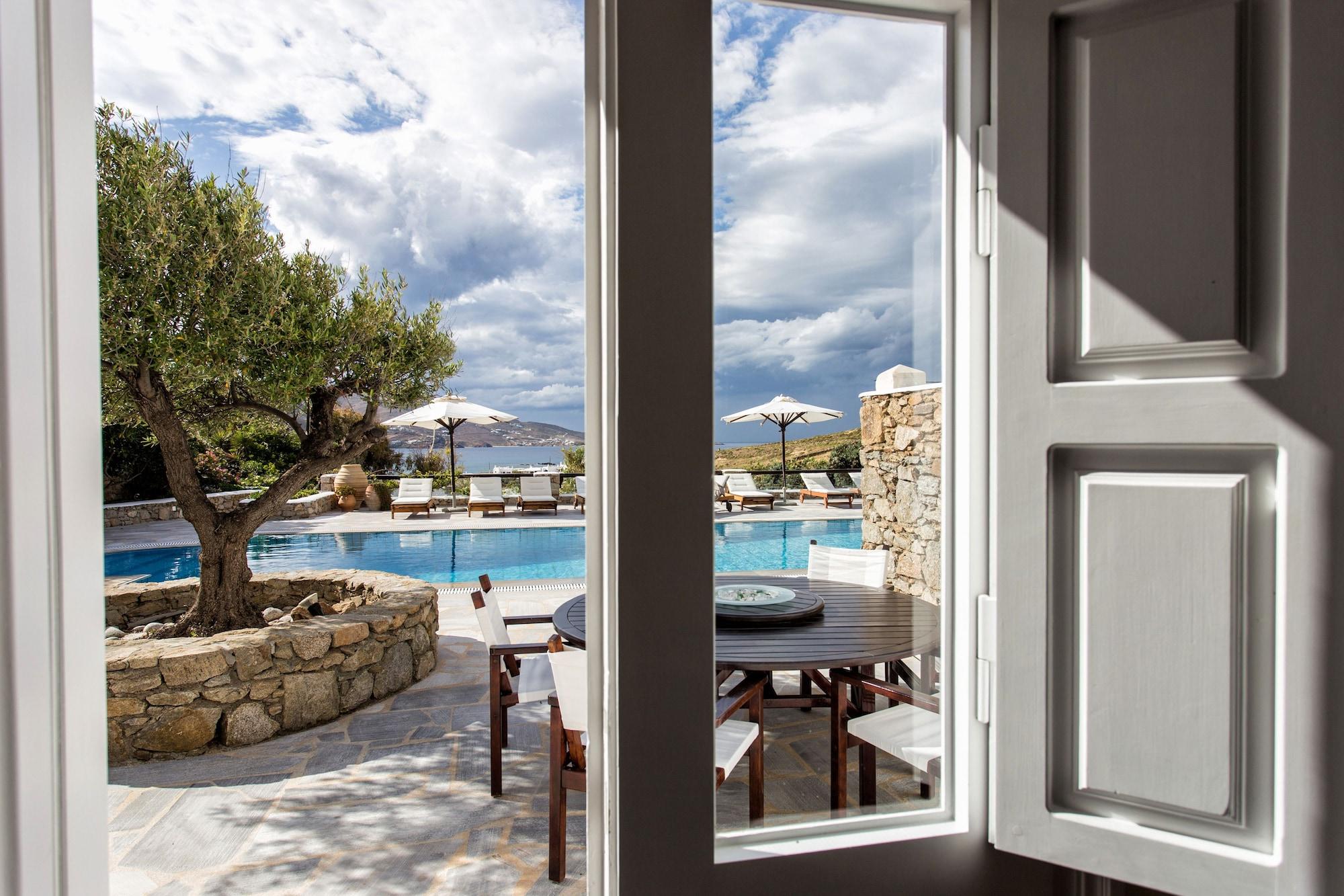 Villa Galaxy Ftelia  Екстериор снимка