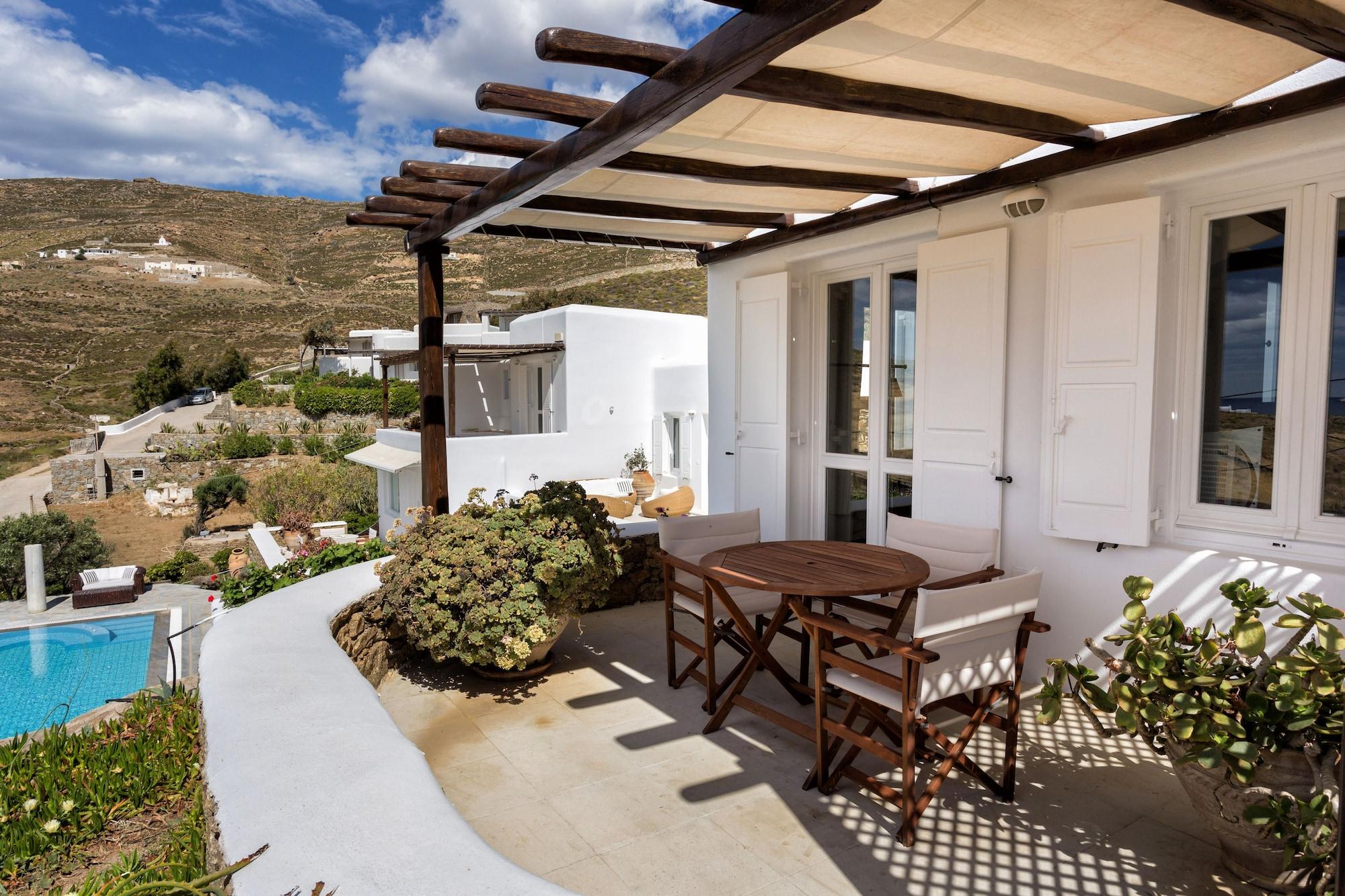 Villa Galaxy Ftelia  Екстериор снимка